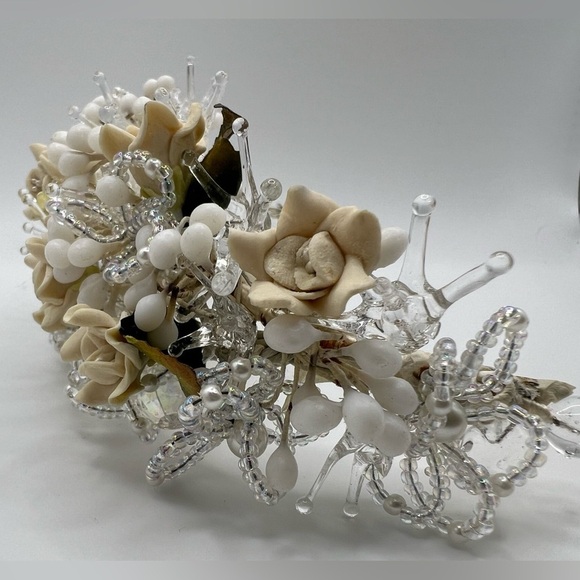 Vintage hairband wedding